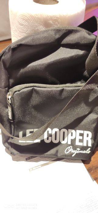 Saszetka męska, czarna, Lee Cooper®