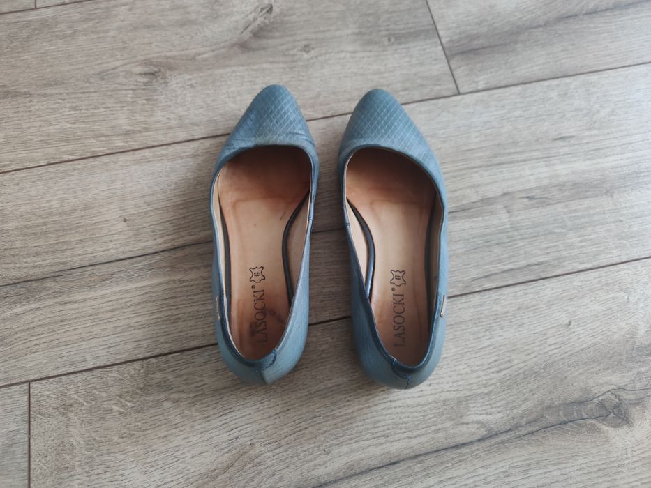 Używane/Znoszone baleriny Lasocki
