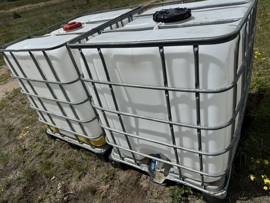 Mauzer  1000l litrów  czyste pojemnki po wodzie