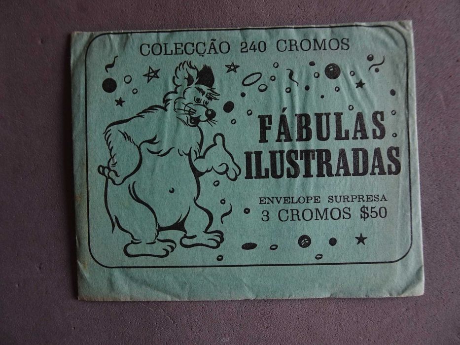 Carteira de cromos fechada Fábulas Ilustradas - Editorial IBIS