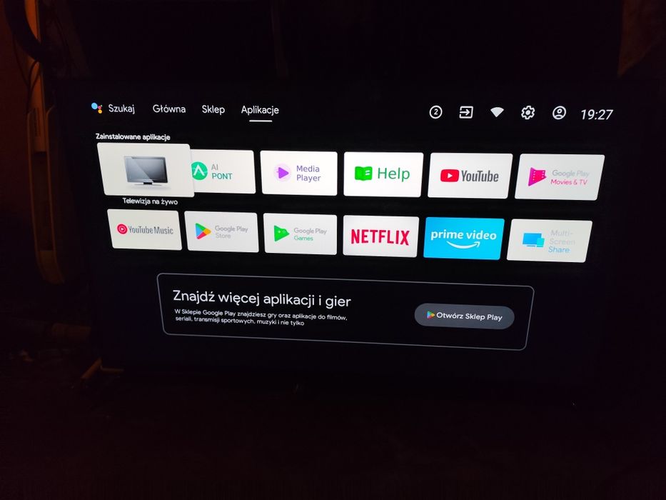 Telewizor 55cali smart android WiFi