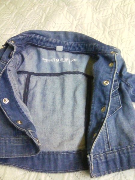 Джинсова куртка дитяча