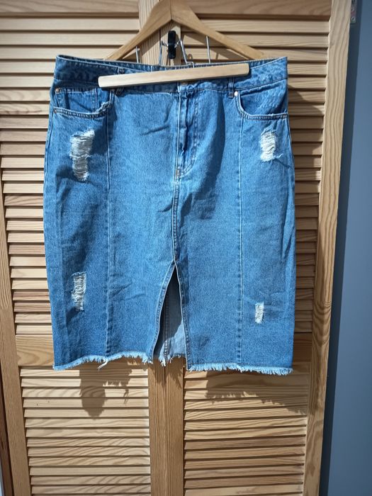 Spódnica jeansowa duży rozmiar