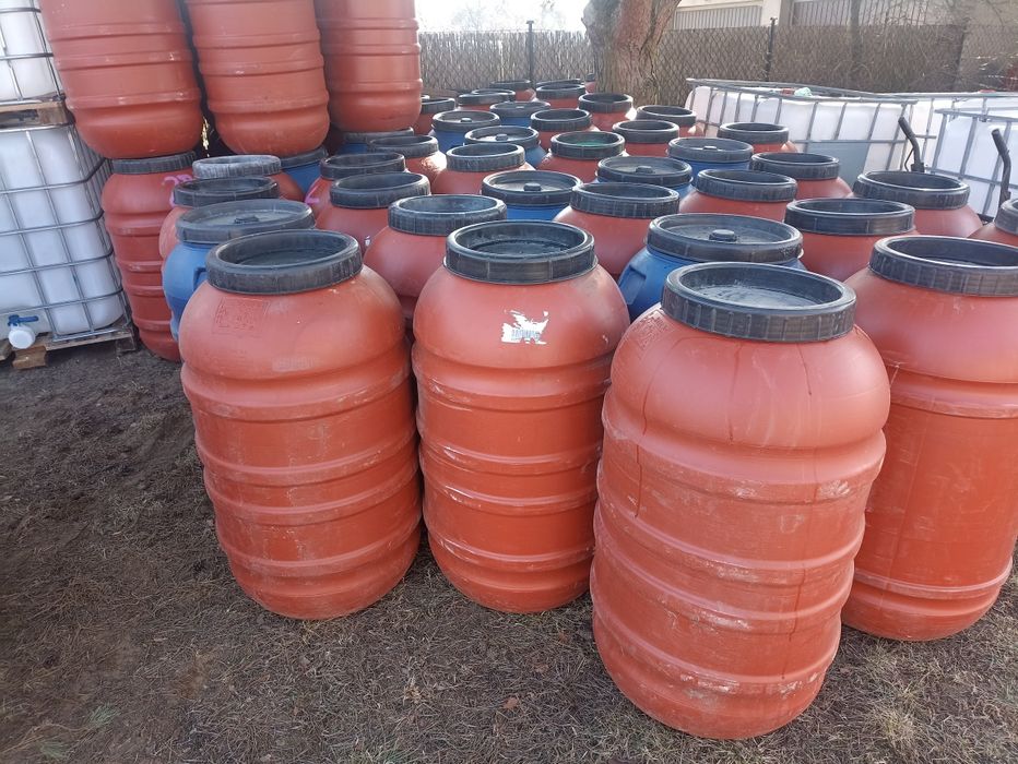 Beczki plastikowe 220l po spożywce