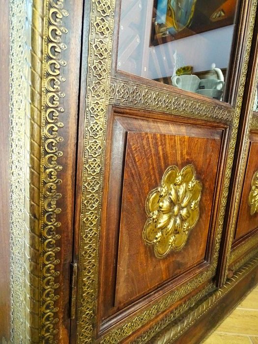 Biblioteka / biblioteczka indyjska z drewna palisander