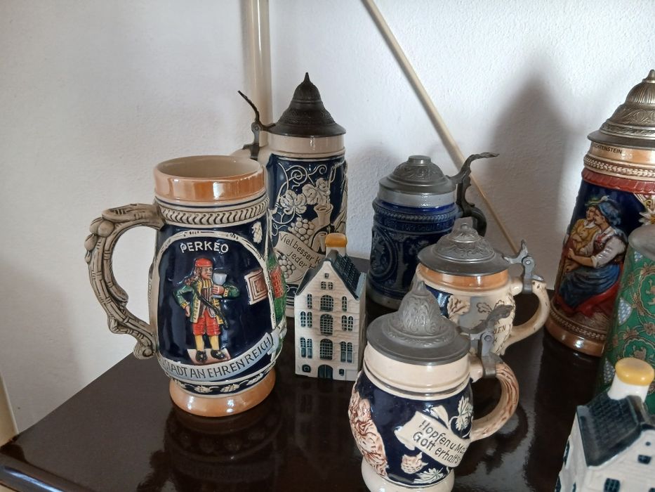 Conjunto de coleção de canecas Alemãs