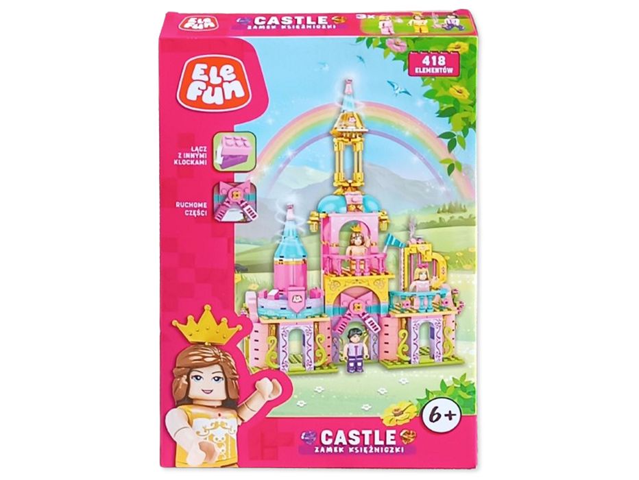 Klocki Elefun - Castle - Zamek księżniczki C0231