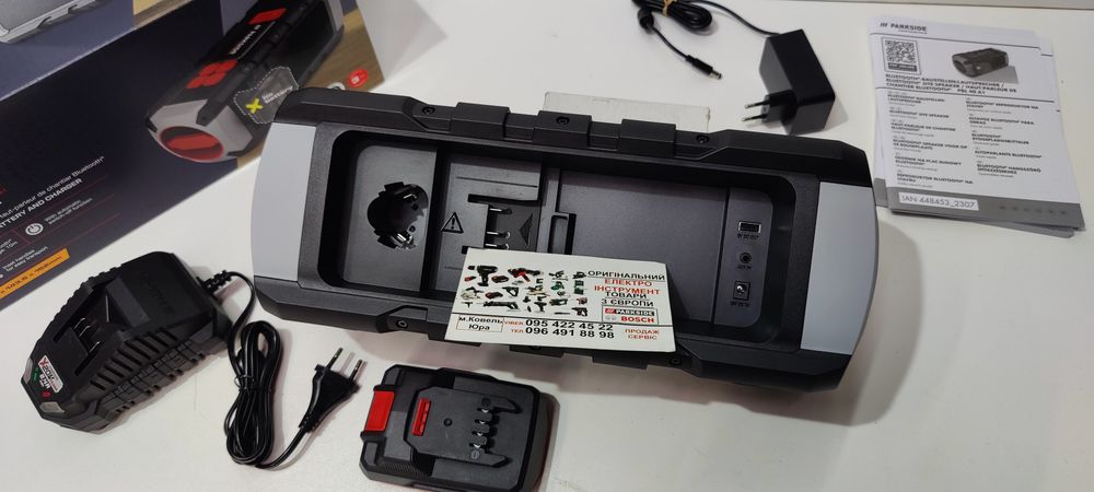 НОВИНКА акумуляторна музична колонка GERMANY PARKSIDE PBL 40/BLUETOOTH