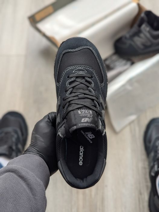 Чоловічі кросівки на весну New Balance 547 full black