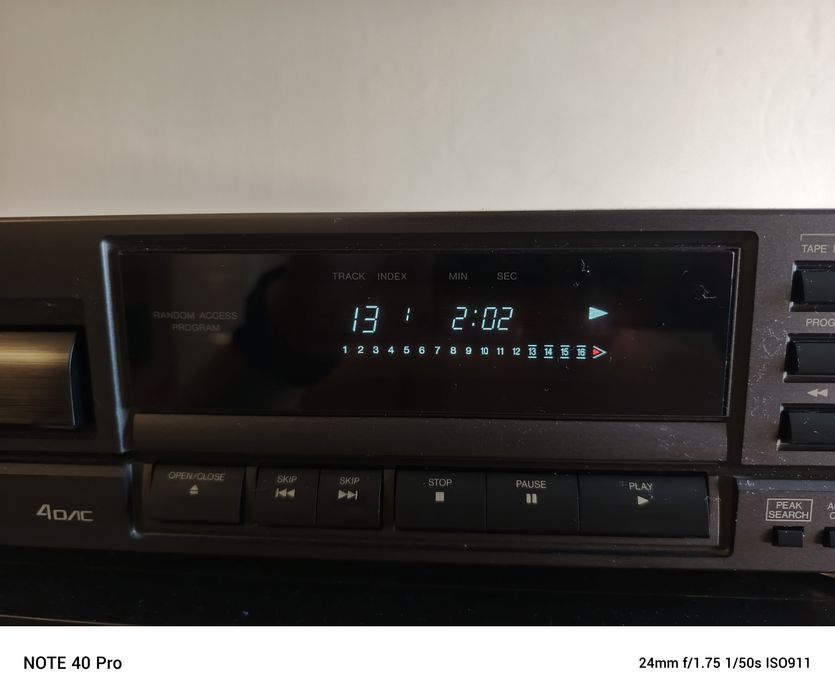 Technics odtwarzacz cd