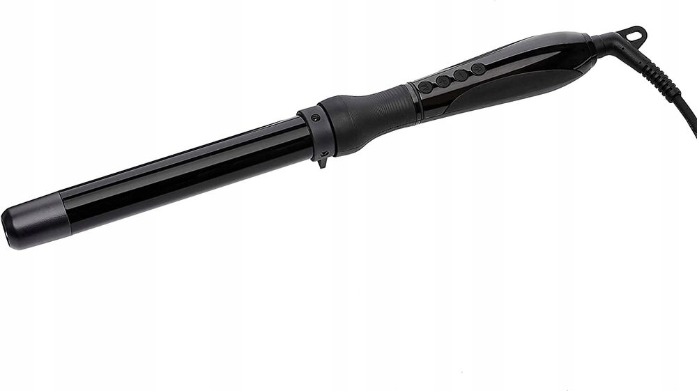 Amazon Basics PTC lokówka ceramiczna z wyświetlaczem LCD, 2,5 cm