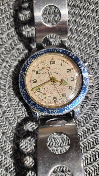 Klasyczny zegarek Globa Sport Chronograph