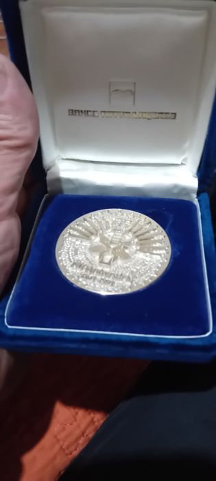 Medalha em prata