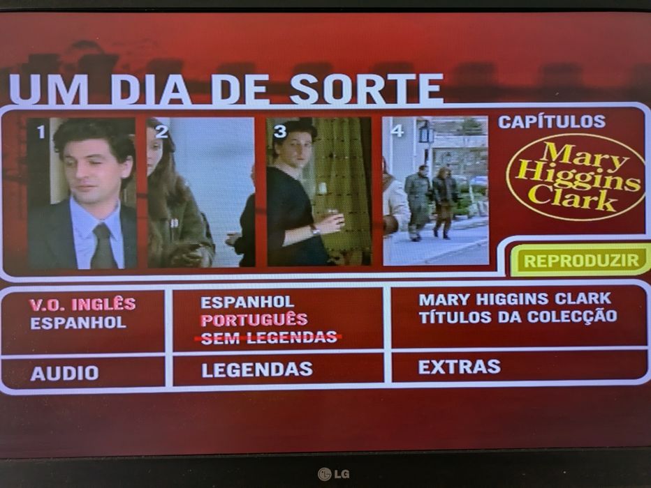 DVD Coleção " Mary Higgins Clark " 7Us (Como Novos)