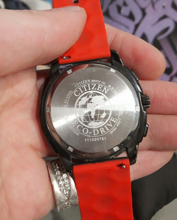 Часы японские Citizen Eco-Drive хронограф