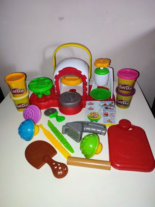 Play-doh pizza plus dodatki