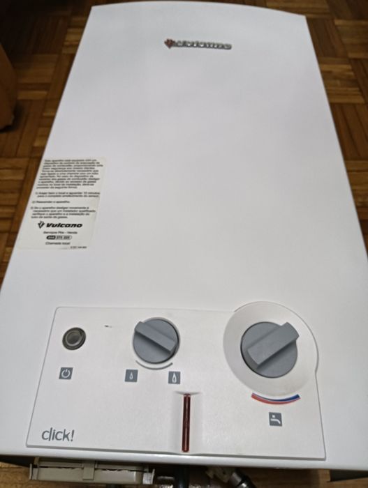 Vendo esquentador Vulcano Click 11L gás natural
