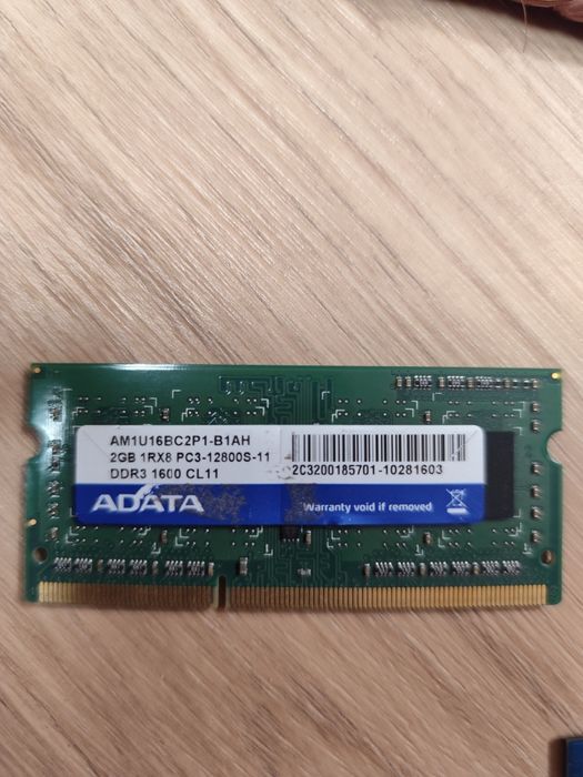 Sprzedam pamięć ram DDR3 1600 CL11 2gb