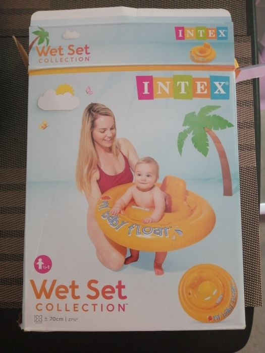 Boia para bebê marca Intex