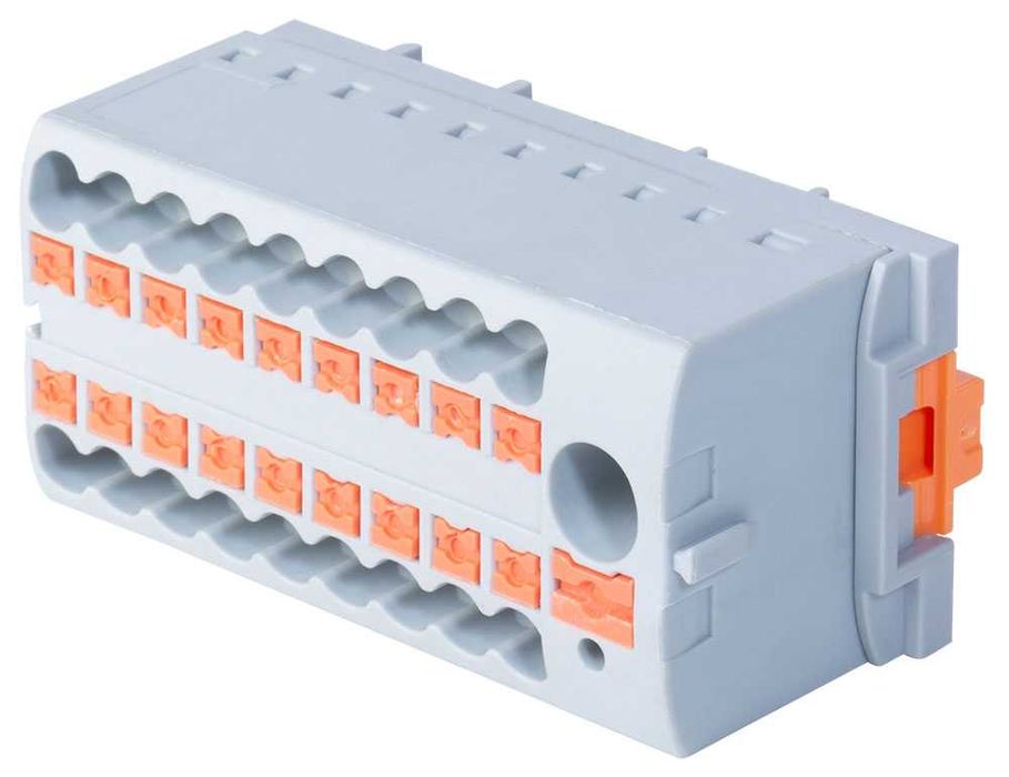 Uchwyt adapter na szynę DIN pionowy do bloków e.tc.spring