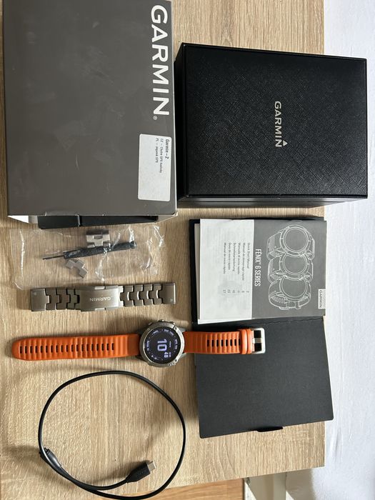 Zegarek Garmin Fenix 6 Sapphire 47mm