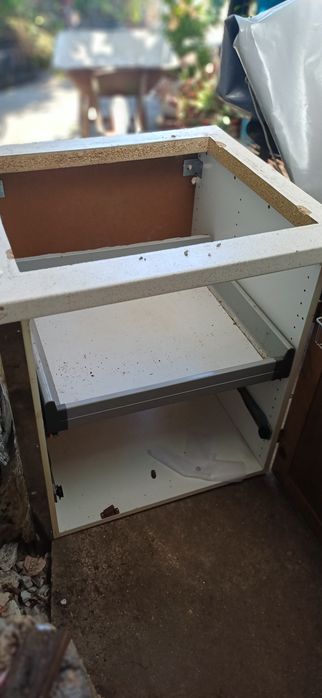Armário cozinha para placa encastrar