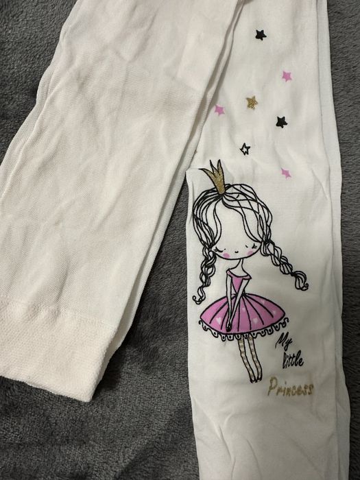 Колготки на дівчинку святкові. Принцеса. 5-6 років