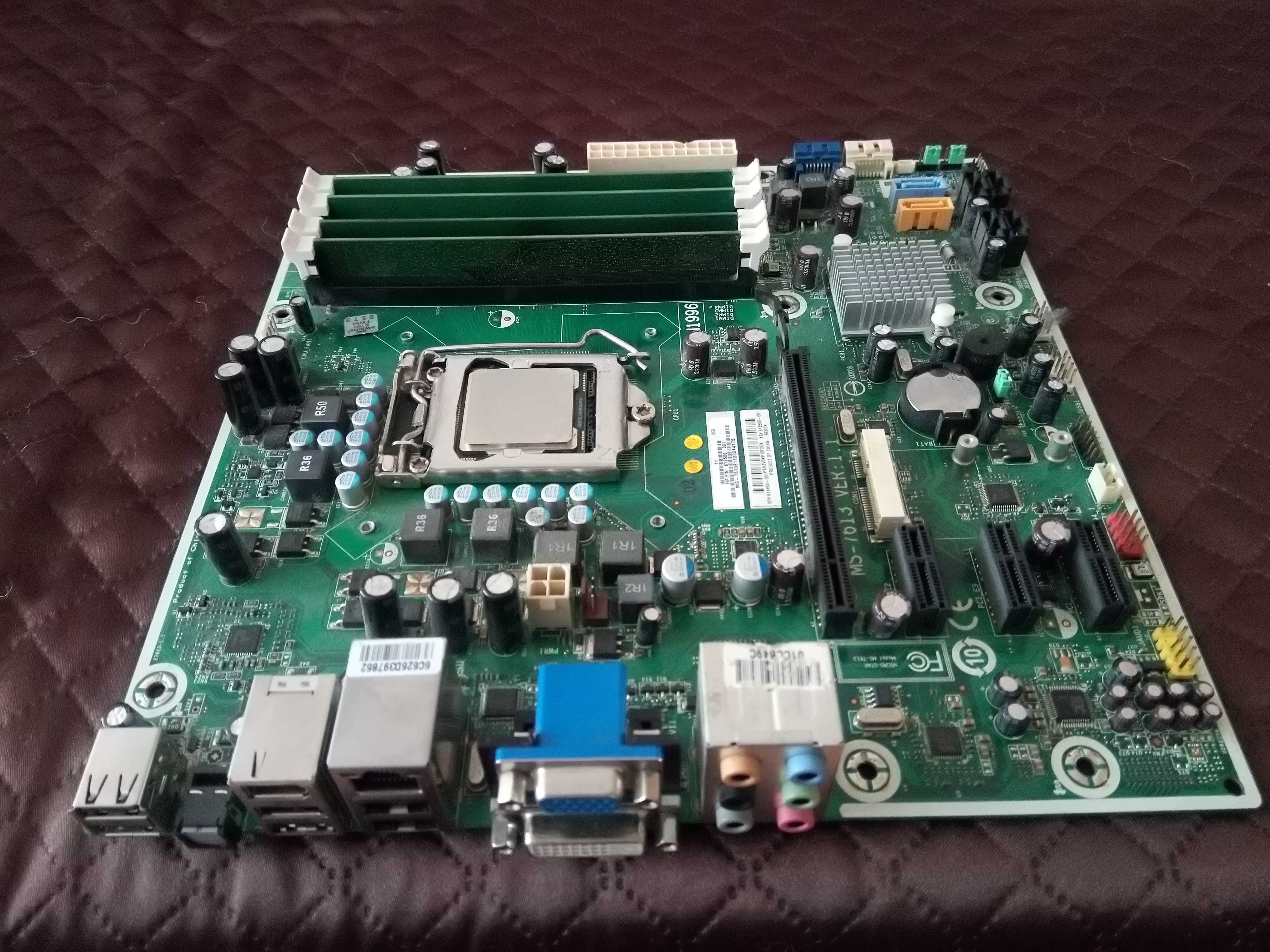 MSI MS-7613 I5-661 / 8GB комплект s1156: 900 грн. - Настільні комп ...