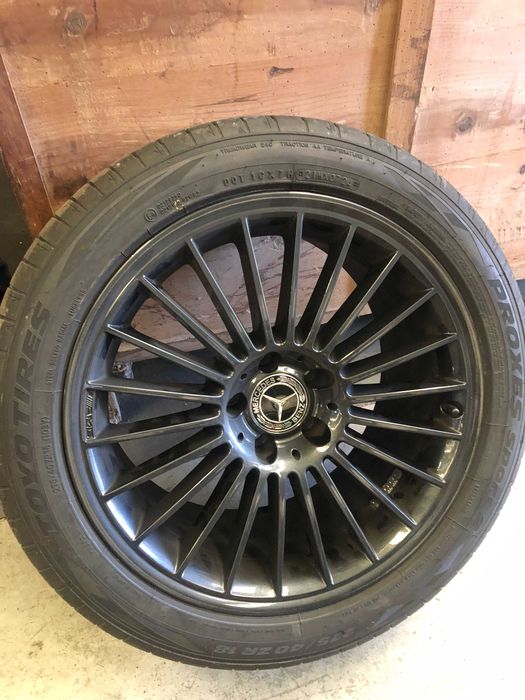 4 Jantes AMG + Pneus para Mervedes-Benz CLS W219
