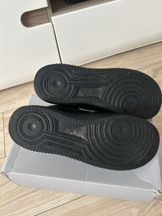 Czarne nike air force 1 r. 45,5 męskie