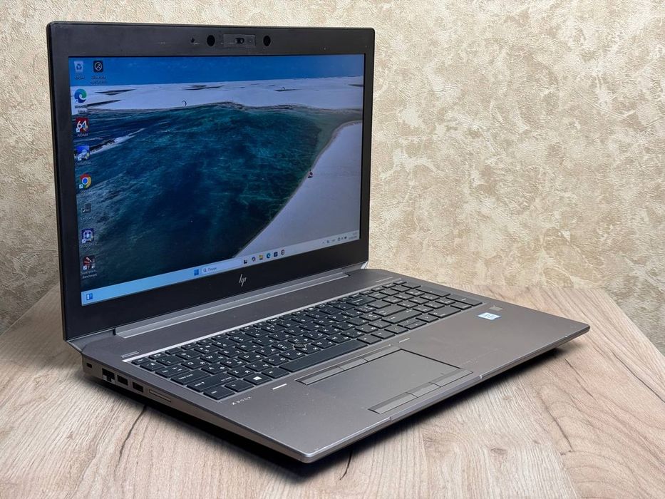 Игровой ноутбук HP 15.6 fhd ips/i7-8850h/Nvidia 4gb/16/256/АКБ 4 часа