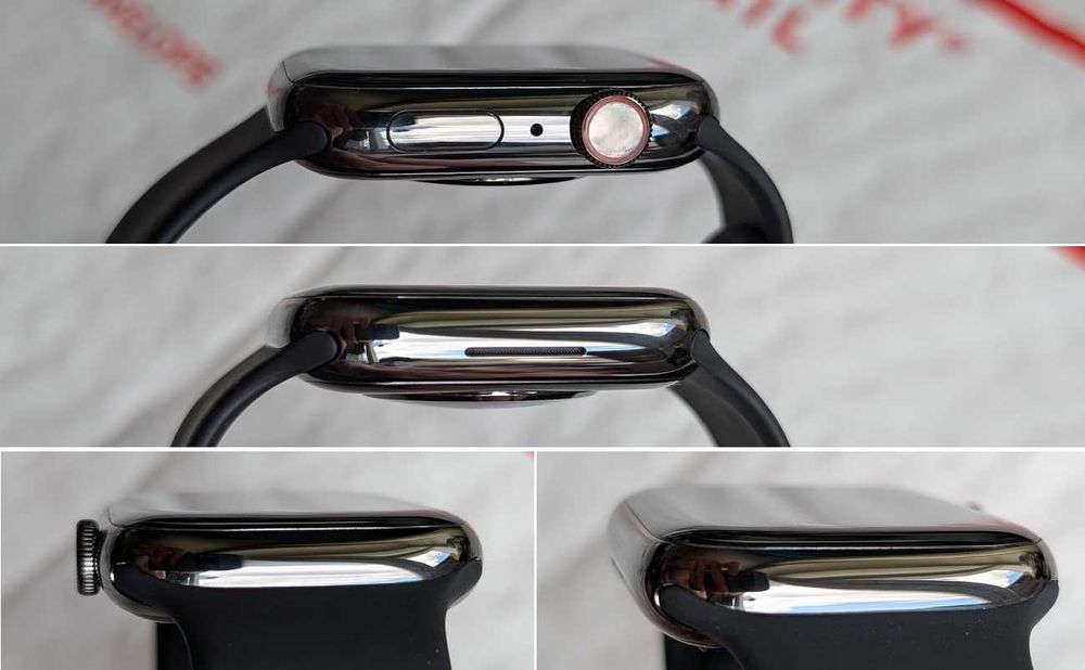 Open Box стан нових Stainless Steel Apple Watch 7 45 mm Graphite
