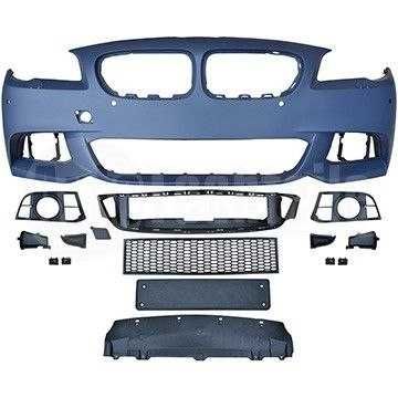 M-pack, м-пакет, 2 бампера BMW f10 LCI (Рестайлинг) комплект