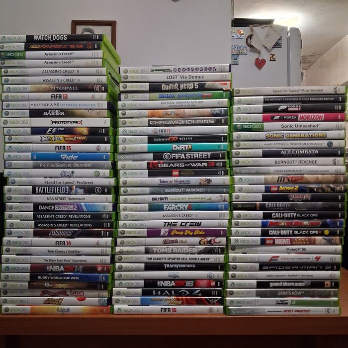 Grande lote de jogos XBOX 360 – Lista completa – Desde 1€