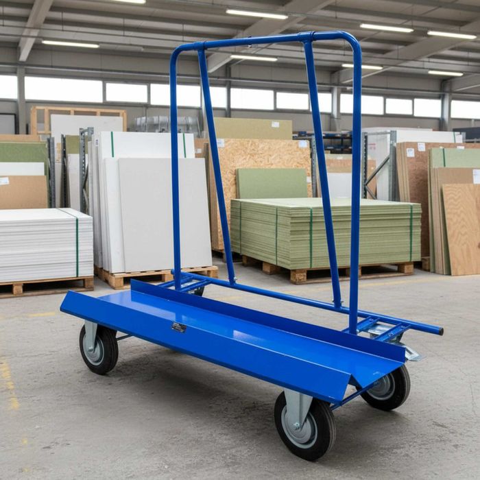 wózek transportowy do płyt budowlanych płyt GK OSB do 500 kg