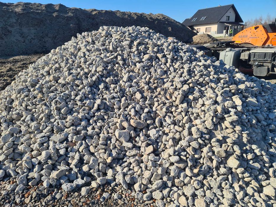 Gruz betonowy, tłuczeń recyklingowy, 10-40m, 40-60 mm