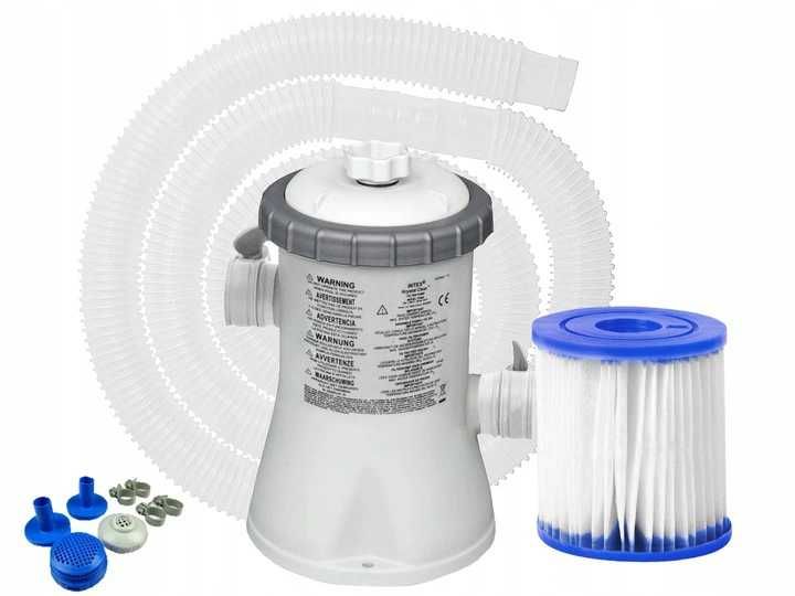 pompa filtrująca Bestway 1249l/h filtr typI, rury,złączki komplet nowa