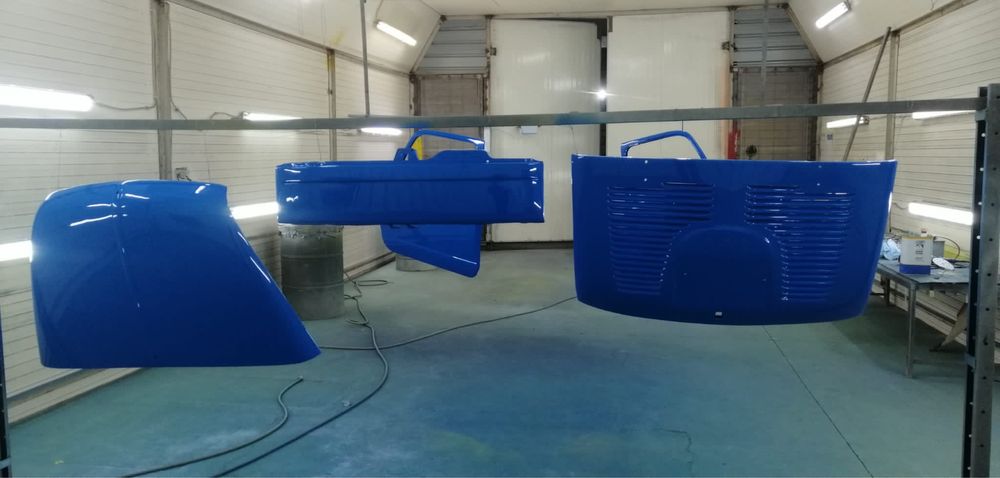 Fiat 600D em fase final de restauro