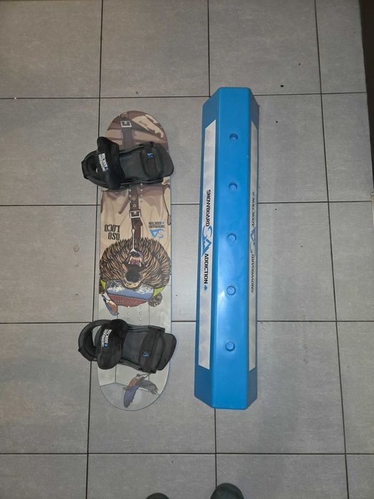 Zestaw do treningu snowboardu na sucho