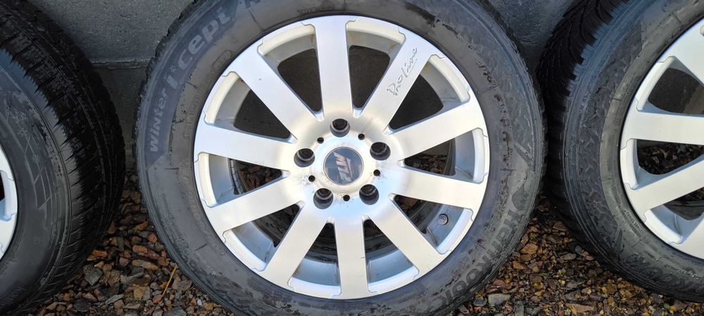 Alufelgi Felgi z Oponami Zima 7JX16 et38 5x120