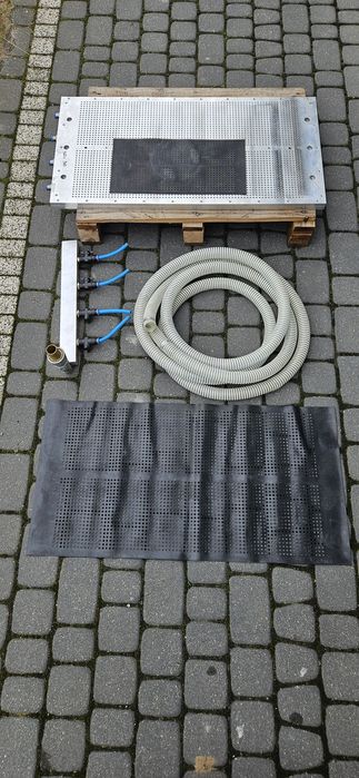 Stół podciśnieniowy, próżniowy z pompą  prozniową