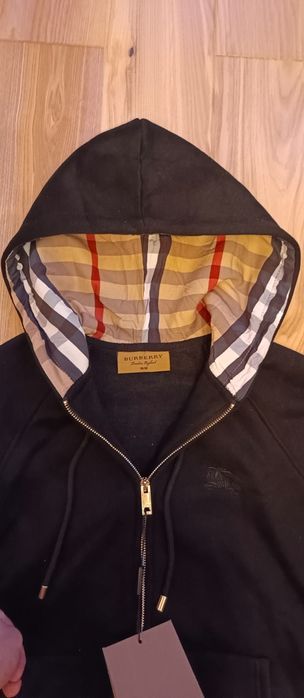 Czarna bluza burberry