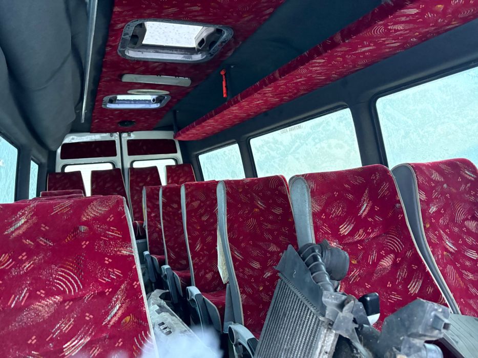 Vw LT Sprinter Ducato Master Movano Trafic Iveco autobus fotele pasy