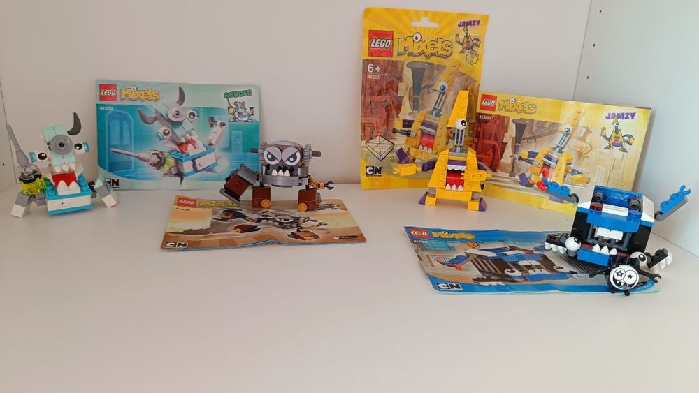 LEGO mixels 4 figurki