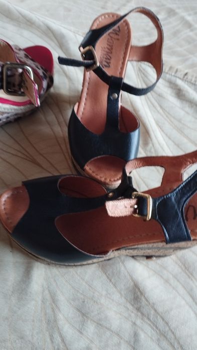 Sandálias pretas Seaside 37