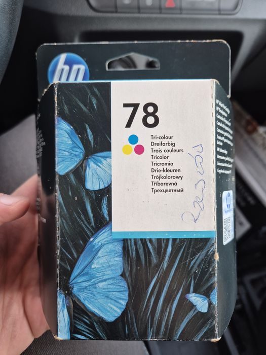 Tusz hp 78 Kolor oryginał