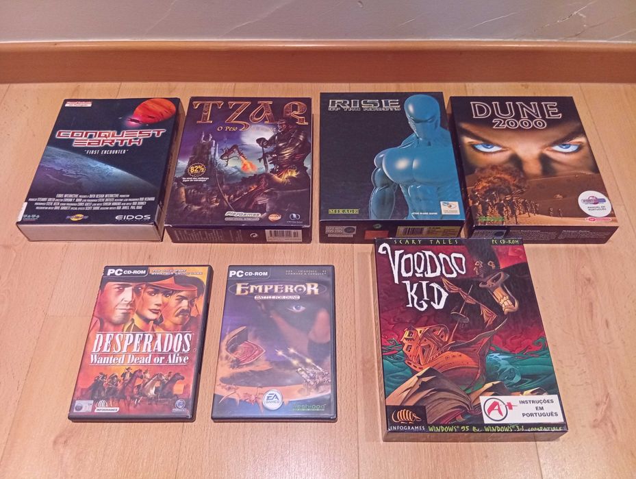Jogos Computador Pc CdRom Diskettes Games