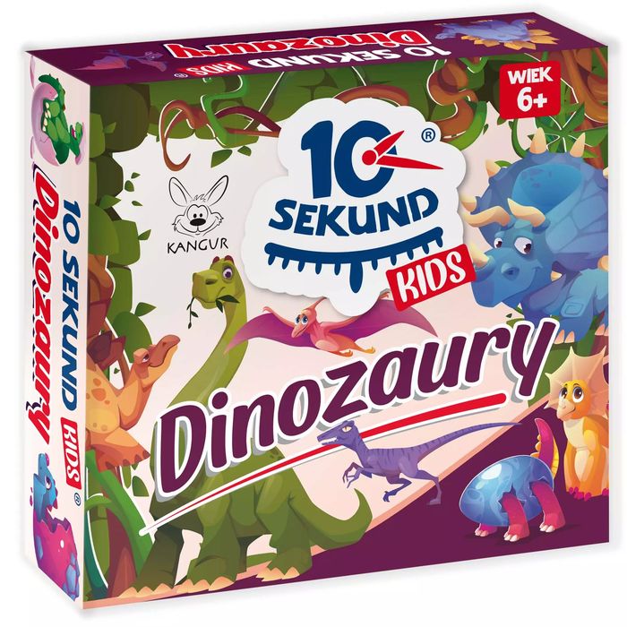 10 Sekund Kids. Dinozaury. Nowy Produkt