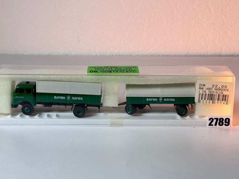 Коллекционные модели грузовиков Brekina HO 1:87 (Германия)