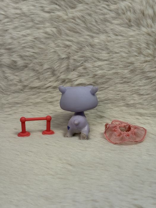 Figurka HIPOPOTAM #986 Littlest Pet Shop LPS Hasbro